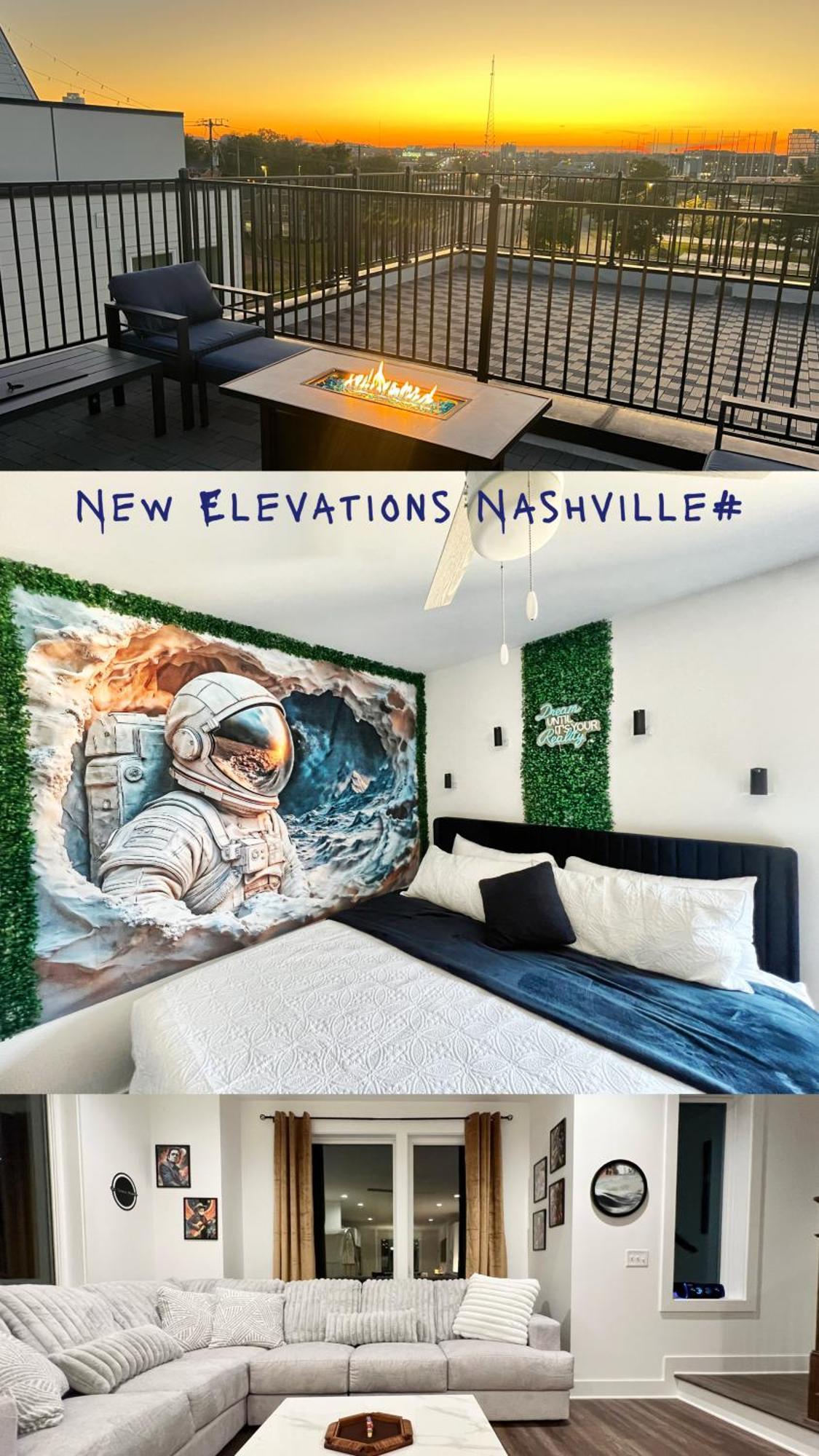 New Elevations Rooftop 5 Min To Downtown Nash 纳什维尔 外观 照片